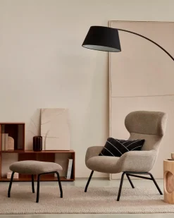 New Kave Home Sessel Belina Hellbraun