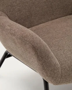 New Kave Home Sessel Belina Hellbraun