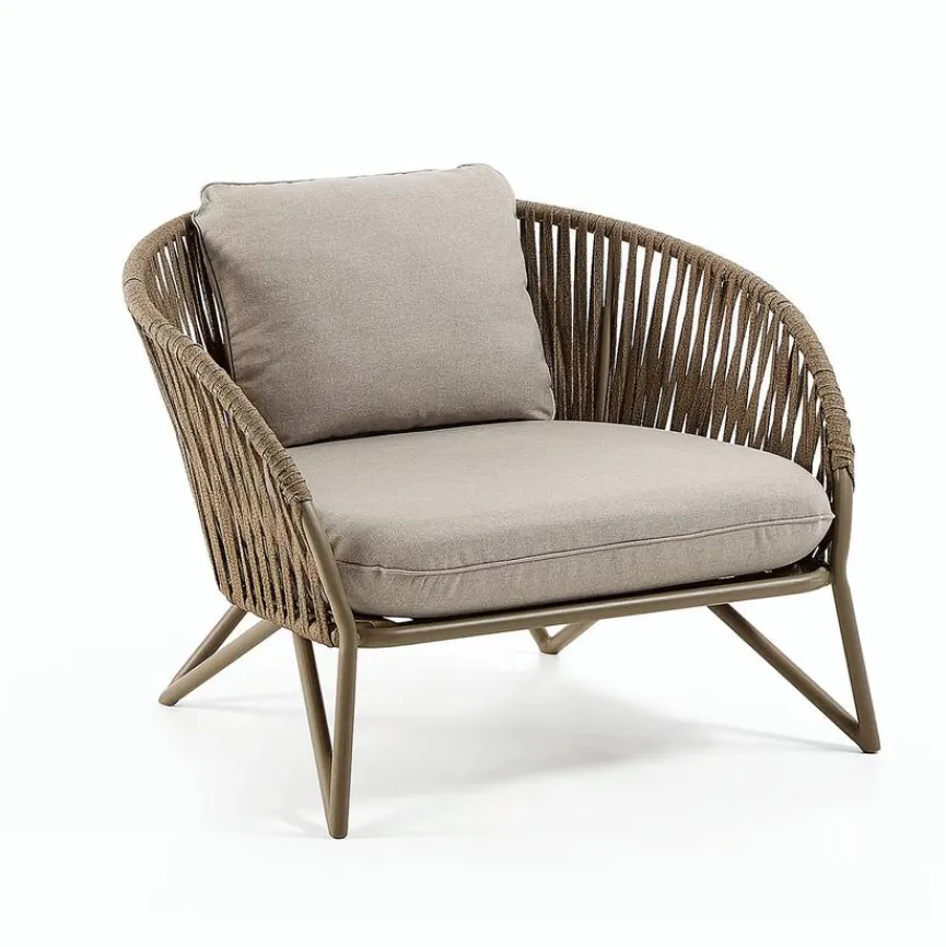 New DAHEIM Sessel Branzie Braun