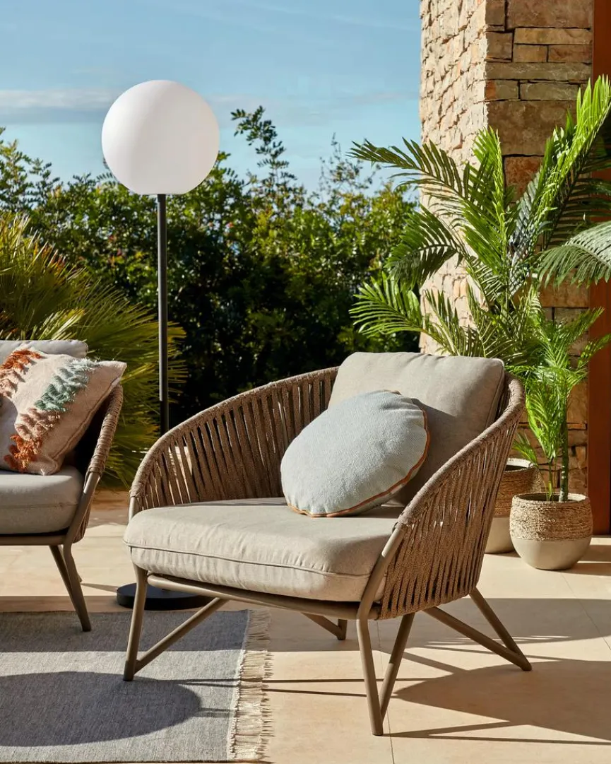 New DAHEIM Sessel Branzie Braun