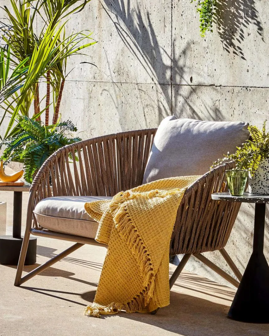 New DAHEIM Sessel Branzie Braun