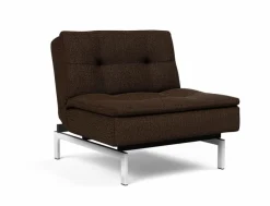 INNOVATION LIVING Sessel Dublexo Chrom Chocco