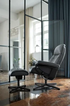 STRESSLESS Sessel mit Hocker Sunrise Cross *Aktion*