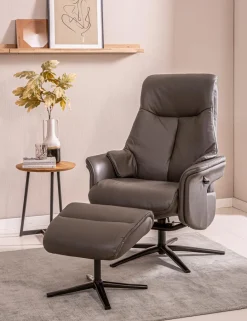 Sessel mit Hocker Alata