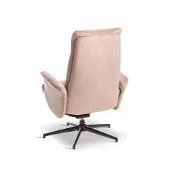 Sessel mit Hocker Brixen Rosa