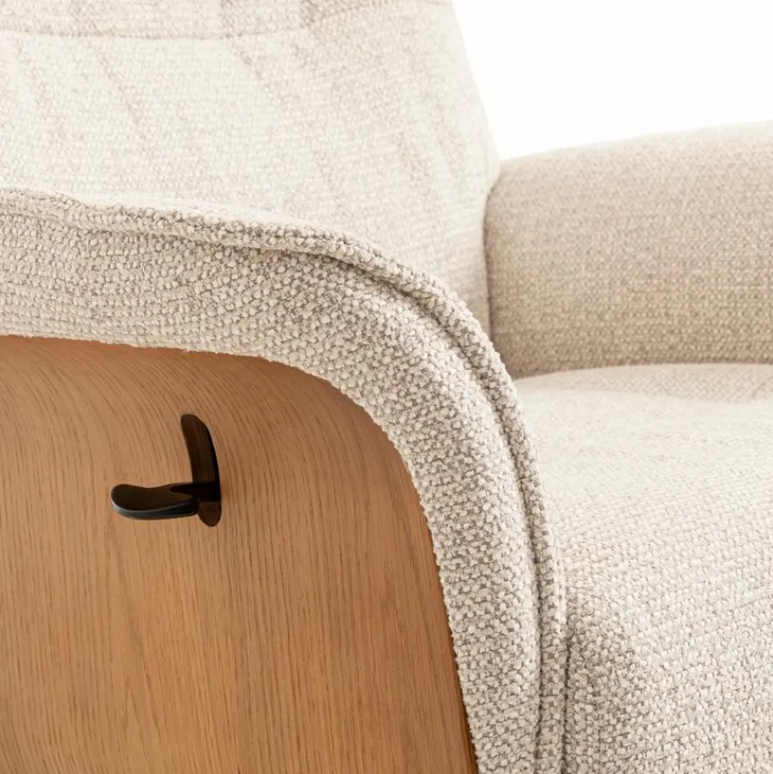 Sessel mit Hocker Corte