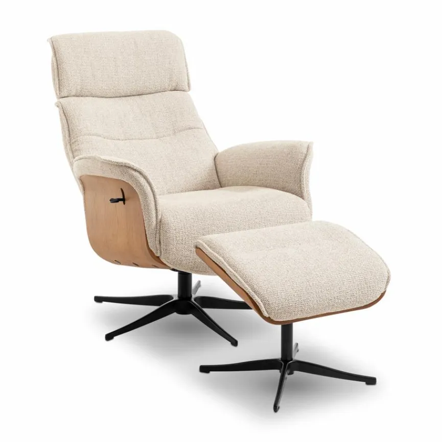 Sessel mit Hocker Corte