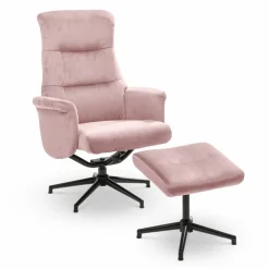 Sessel mit Hocker Roger