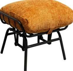 Hot KARE DESIGN Sessel mit Hocker Vienna 87842 Gelb