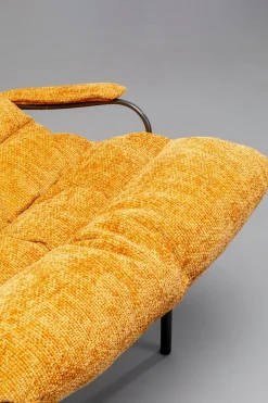 Hot KARE DESIGN Sessel mit Hocker Vienna 87842 Gelb