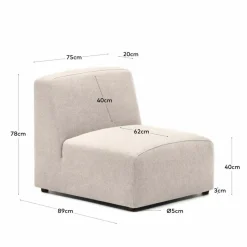 Discount Kave Home Sessel Neom Beige