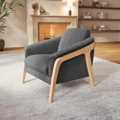 Clearance Segmüller Werkstätten Sessel Nido Blau