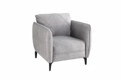 Outlet Sessel Novara Grau