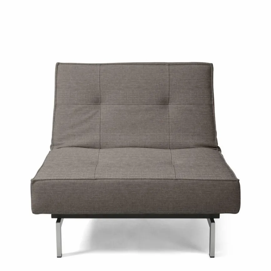INNOVATION LIVING Sessel Splitback Chrom Grey