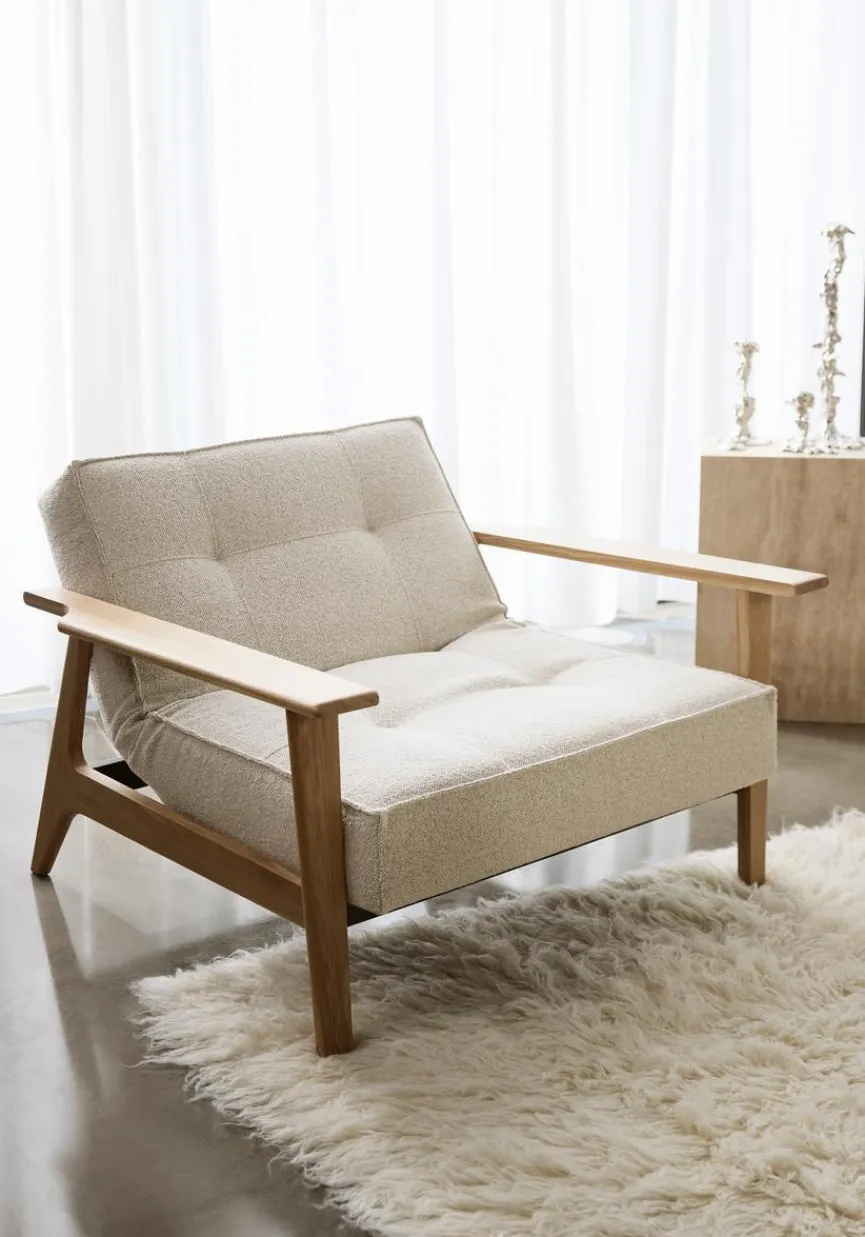 INNOVATION LIVING Sessel Splitback Frej Eiche