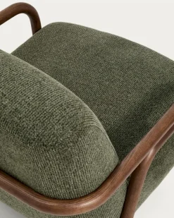 Online Kave Home Sessel Sylo Dunkelgrün