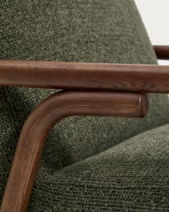 Online Kave Home Sessel Sylo Dunkelgrün