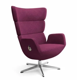 Outlet Conform Sessel Turtle Aubergine