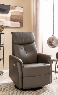 Hot Sessel Waco Dunkelgrau