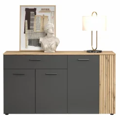 Clearance trendteam Sideboard Esteban Anthrazit