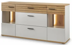 Best set one by Musterring Sideboard Quincy Lichtgrau