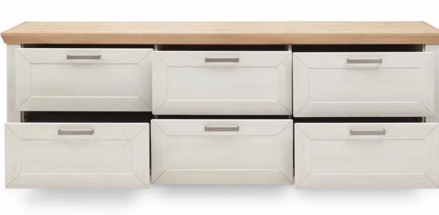 Discount set one by Musterring Sideboard York Pino-Aurelio / Eiche Artisan