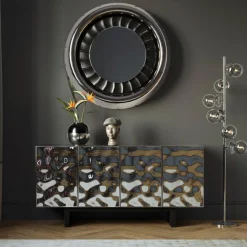 Sale KARE DESIGN Sideboard Caldera 80122 Silber