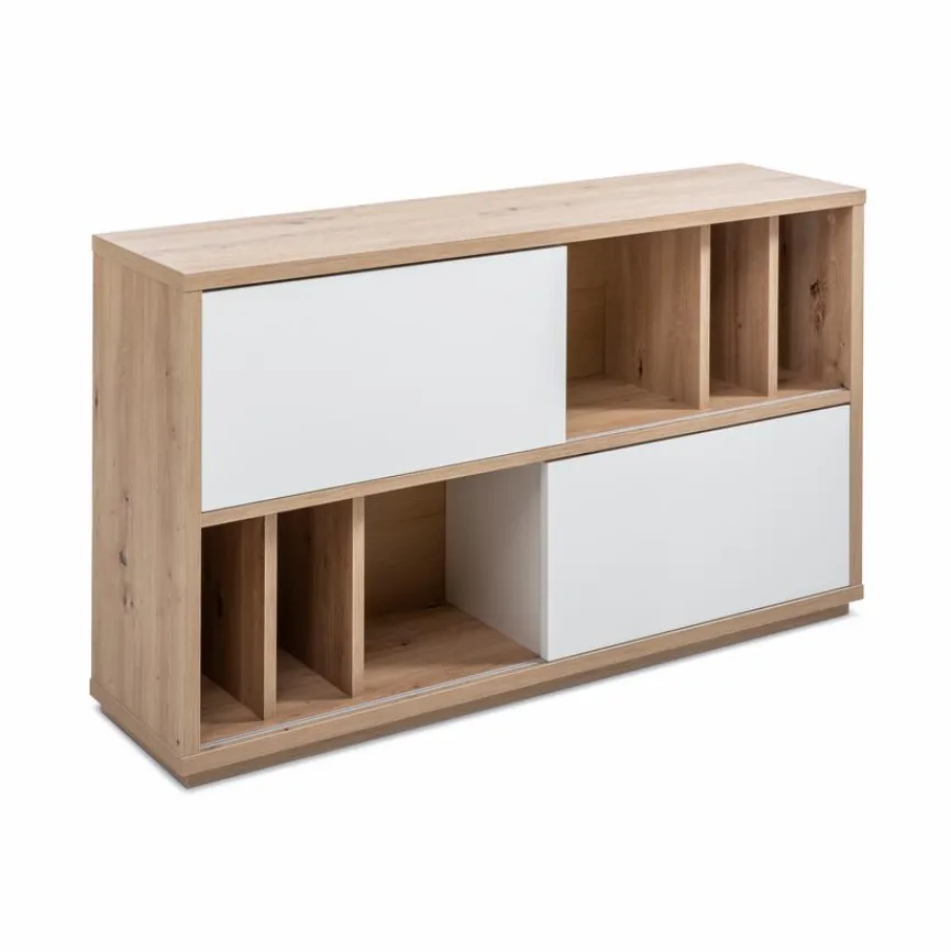 Online Composad Sideboard Collegio Eiche / Weiß