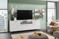 set one by Musterring Sideboard Deltona Weiß / Matt