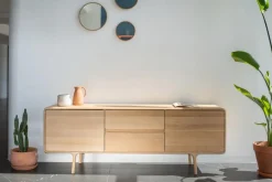 Discount GAZZDA Sideboard Fawn Eiche