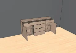 Musterring Sideboard Kira-System