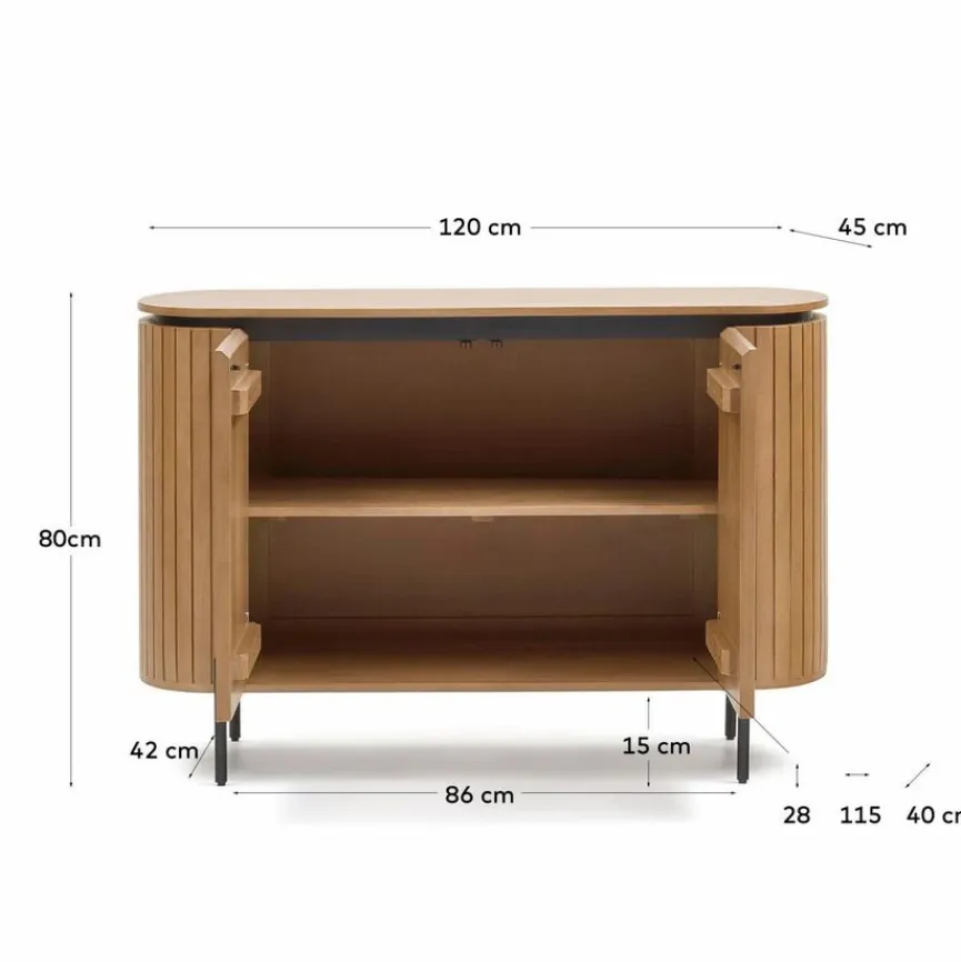 Clearance Kave Home Sideboard Licia Natur