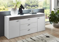 Sale IDEAL Wohnen Sideboard Manchester Weiß
