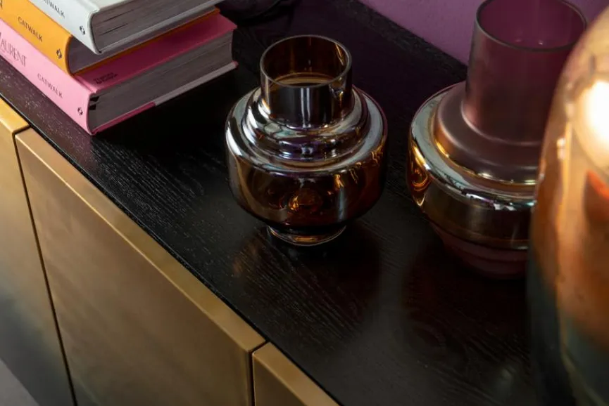 Hot KARE DESIGN Sideboard Prezioso 80121 Gold / Schwarz