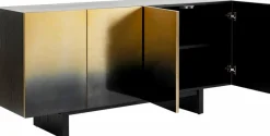 Hot KARE DESIGN Sideboard Prezioso 80121 Gold / Schwarz