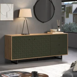 trendteam Sideboard Sentra Dunkelgrün