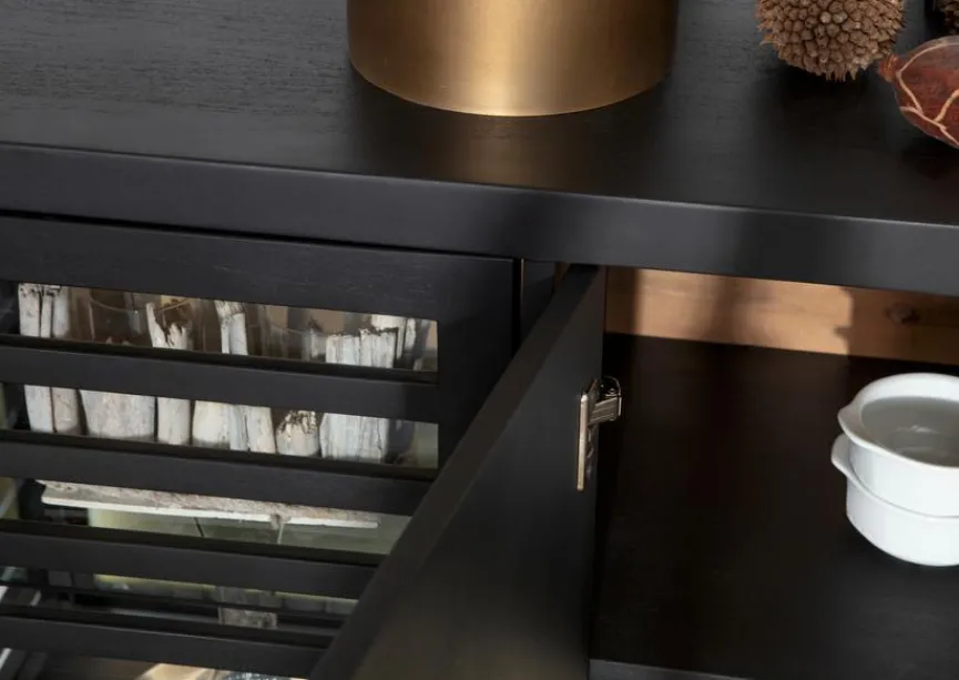 Discount Gutmann Factory Sideboard Showcase Schwarz