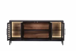 Discount Gutmann Factory Sideboard Showcase Schwarz