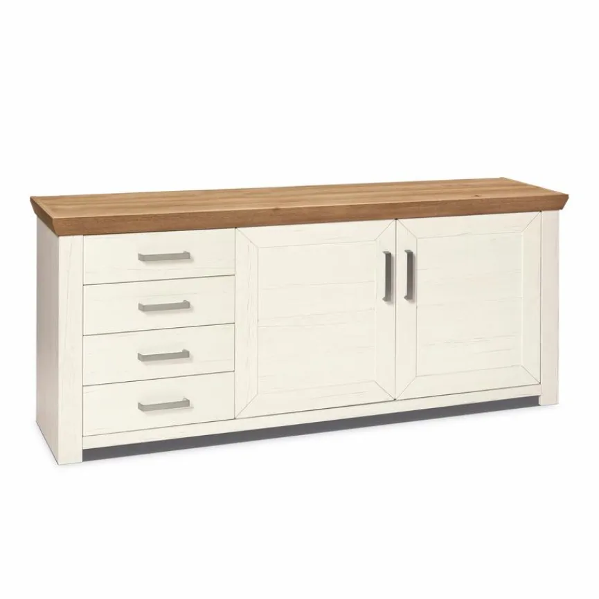 Online set one by Musterring Sideboard York Pino-Aurelio / Eiche Artisan