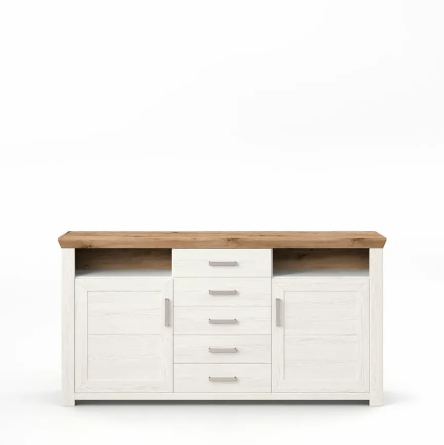 set one by Musterring Sideboard York Pino-Aurelio / Eiche Artisan