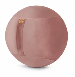 Online Sitting Point Sitzball Samt Uni Rose