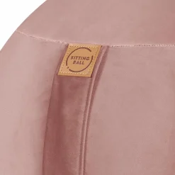 Online Sitting Point Sitzball Samt Uni Rose