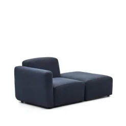 Kave Home 1-Sitzer mit Anstellhocker Neom