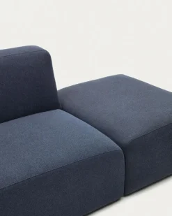 Kave Home 1-Sitzer mit Anstellhocker Neom