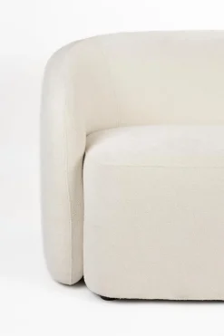 Discount Zuiver 2-Sitzer-Sofa Len Weiß
