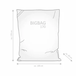 Sale Sitting Point Sitzkissen Bigbag Brava Anthrazit