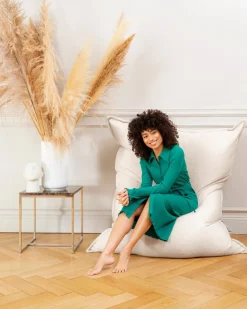 Sitting Point Sitzkissen Bigbag Woolly Natur