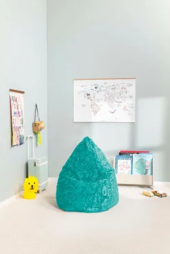 Hot Sitting Point Sitzsack Beanbag Fluffy L Türkis