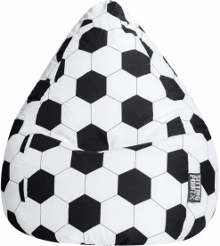 Kinder SLH Sitzsack Beanbag Fußball XL