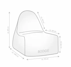 Sitting Point Sitzsack Boogie Felt
